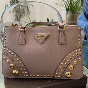 Prada studded bag